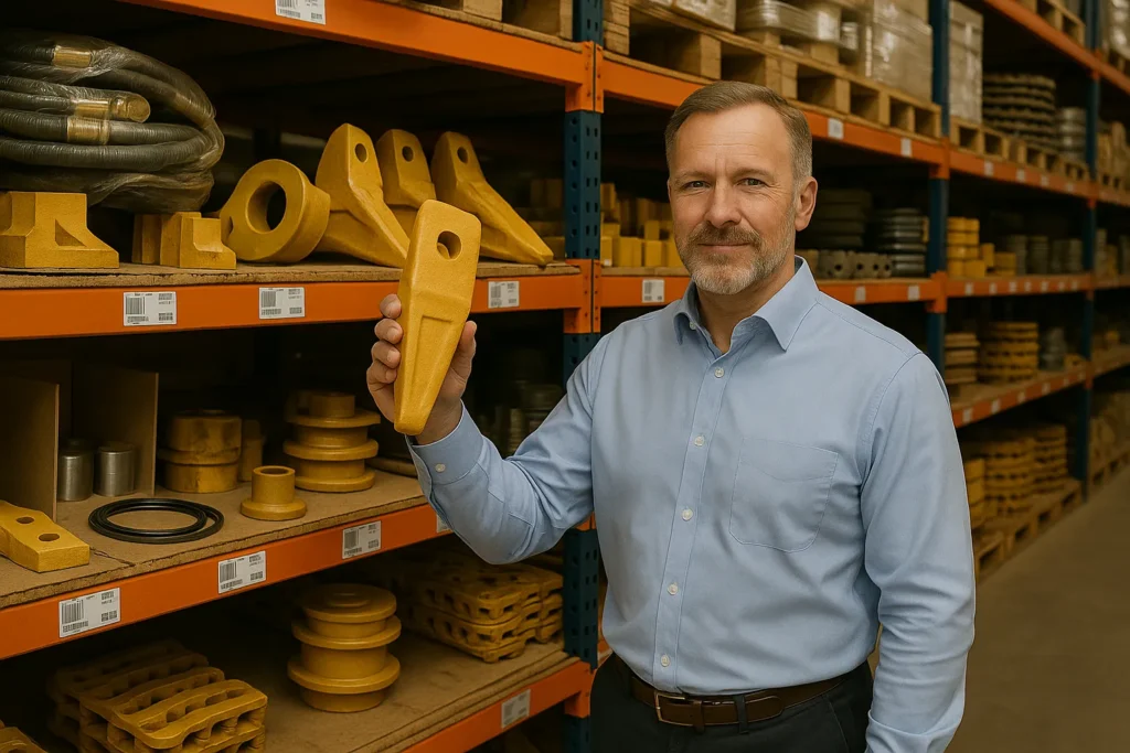 What makes a good excavator parts supplier