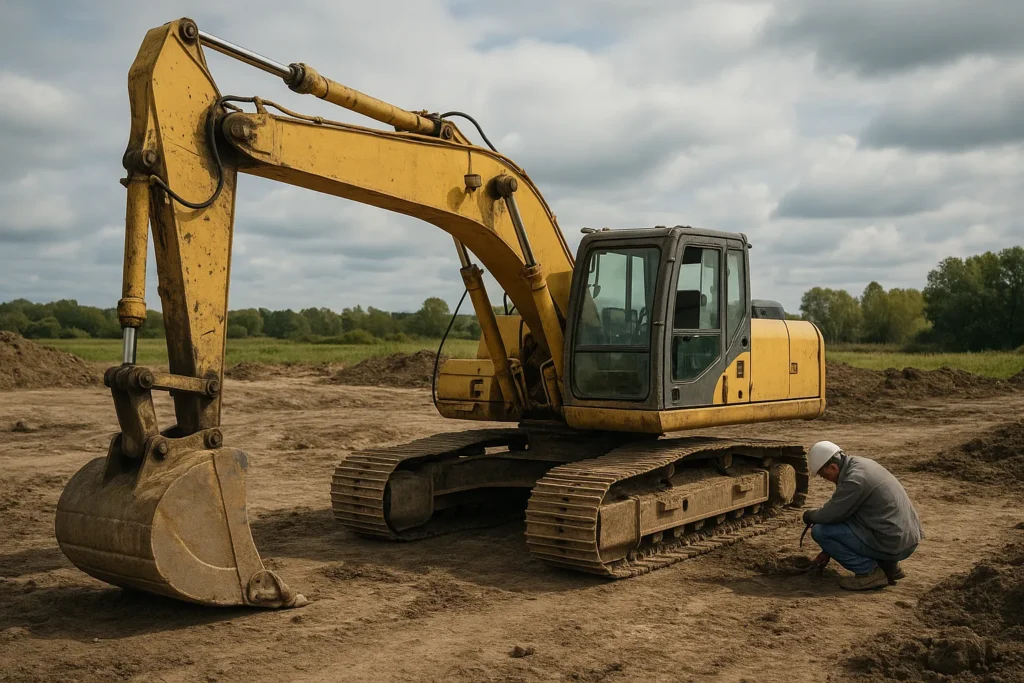 What to do when your excavator breaks down